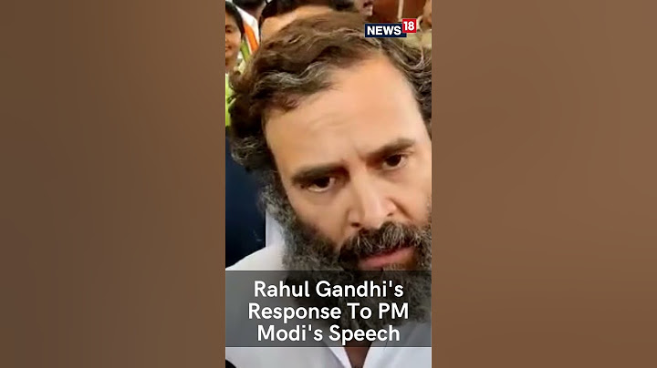 Rahul Gandhi's Response To PM Modi's Speech In Lok Sabha Today | #Shorts | Parliament Today | News18