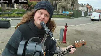 It’s impossible to be unhappy in a poncho. Street Music in a small English Town !SL !tip !throne