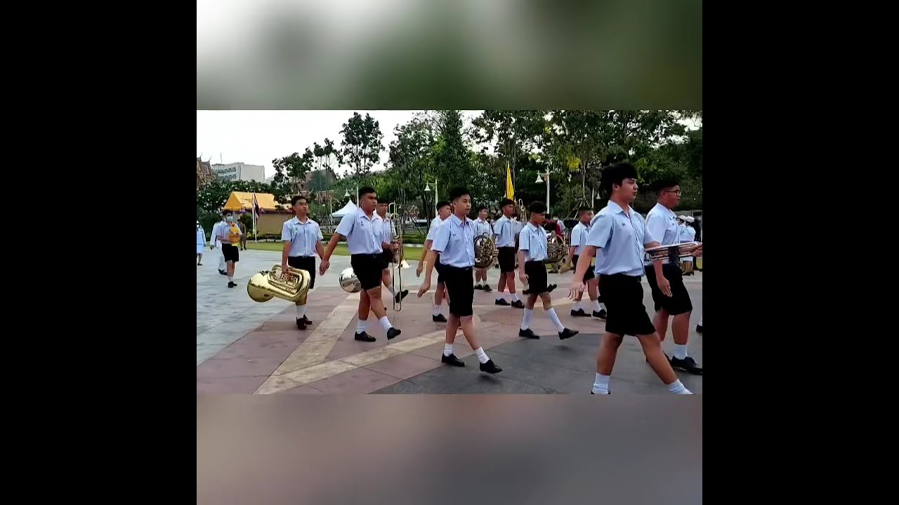 วงดุริยางค์สวนกุหลาบวิทยาลัย นำขบวนบุคลากรโรงเรียนเข้าร่วมงานวันจักรี 6 เมษายน 2564 | SK Band