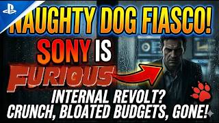 Sony is FURIOUS with Naughty Dog