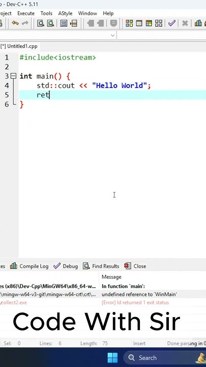 C++ Hello World Program | Hello World Program | C++ tutorial # ...