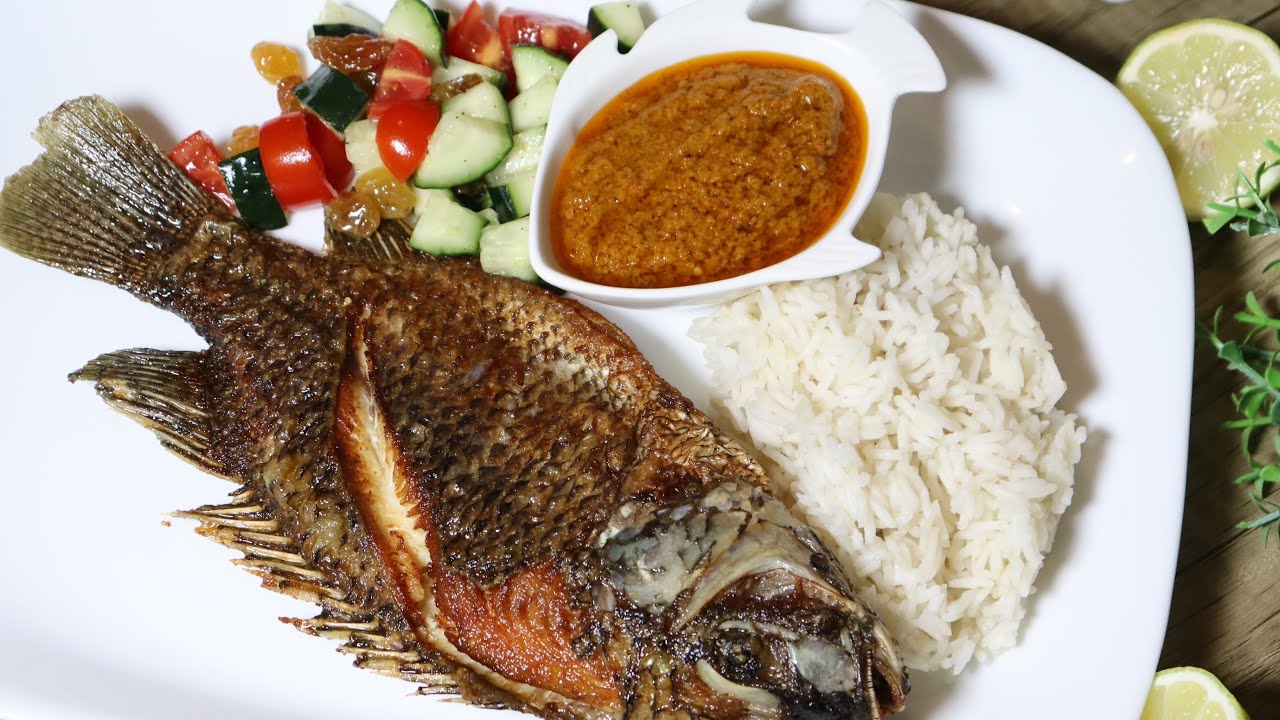 FRIED TILAPIA WITH A DELICIOUS SAUCE FISH RECIPE TILAPIA RECIPES