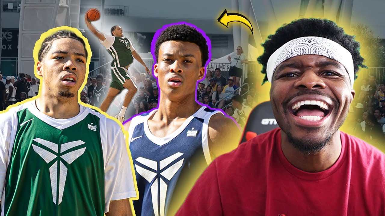 HE GOT SUPER BOUNCE! Tyran Stokes vs Ryan Hampton - Mamba Invitational 