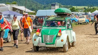 2023 2CV Welttreffen Schweiz - 24th World Meeting  of 2CV Friends Meeting Délémont Switzerland