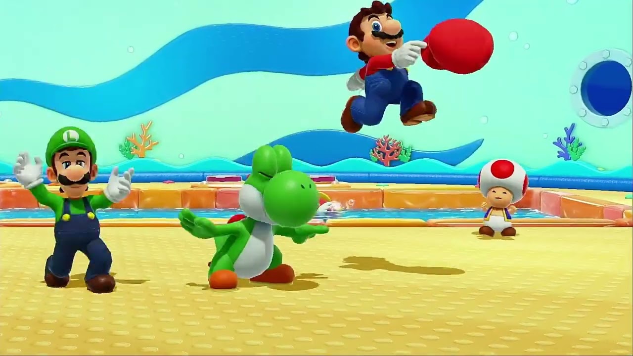 オリでキャッチ(Mario Party Jamboree Mini Game)