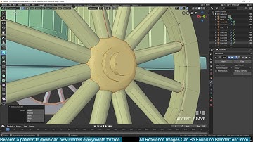 how i make medieval game props in blender 2 8 step by step tutorial