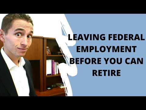 Leaving Federal Employment