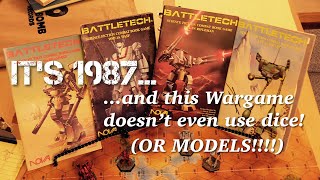 #TBT No dice... no models... this is a 1987 Wargame you used to play in the back of a car!