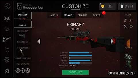 My M40A5 BULLET FORCE BEST CLASS SETUP #2