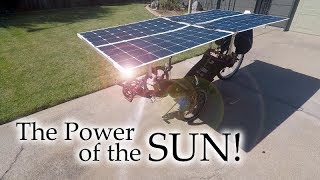 Building a Solar Tricycle