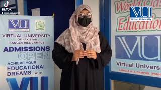 Virtual University sangla hill Admission open Fall 2026