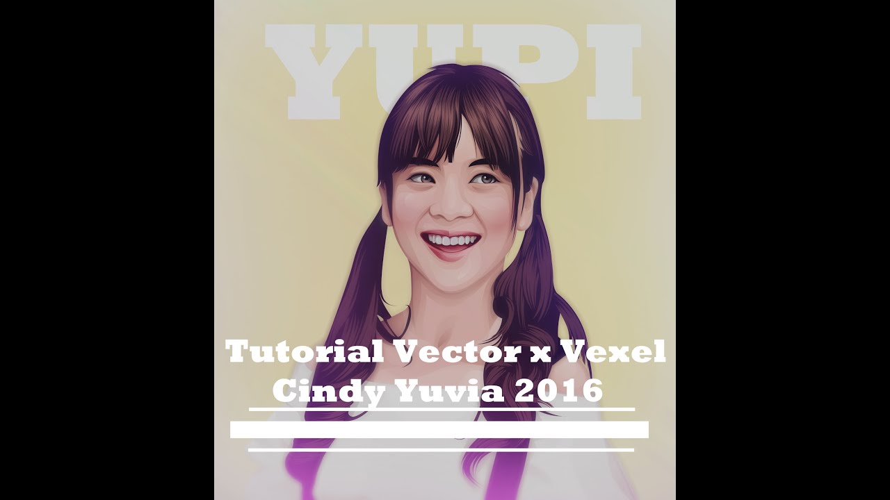 Tutorial Vector X Vexel Cindy Yuvia JKT48 Photoshop CS5 2016 Part 2