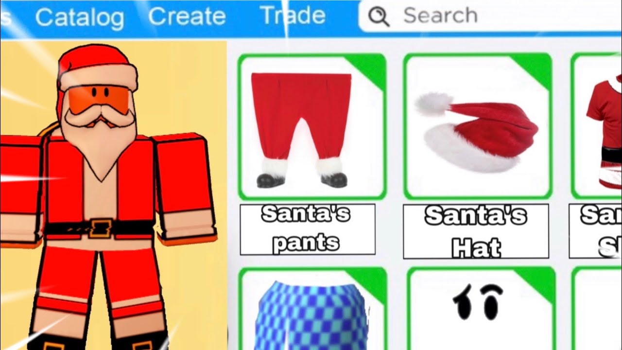 How To Become Santa In Roblox Youtube - santa pants roblox