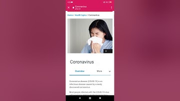 Corona Virus Outbreak - Android App