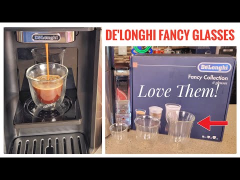 De'Longhi Fancy Collection Espresso Cappuccino Latte Double Wall Glasses  Review I LOVE THEM! 