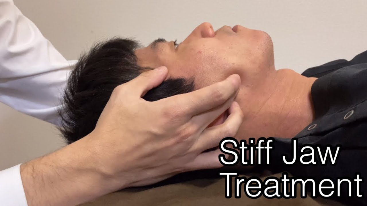 Manual therapy for stiff jaw (English) YouTube