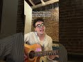 Still one of my faves to play always…”too soon” out now #songwriter #singer #acoustic #popindie