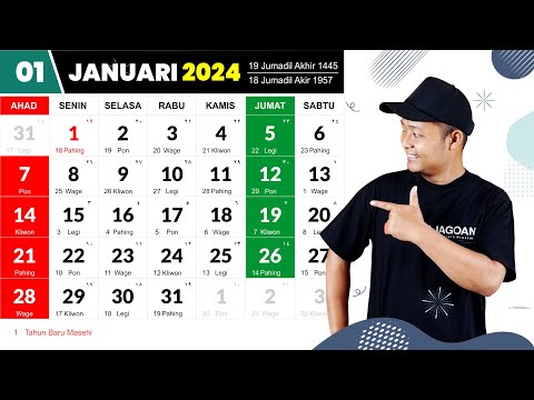 Kalender Tahun 2024 Lengkap dengan Libur Nasional