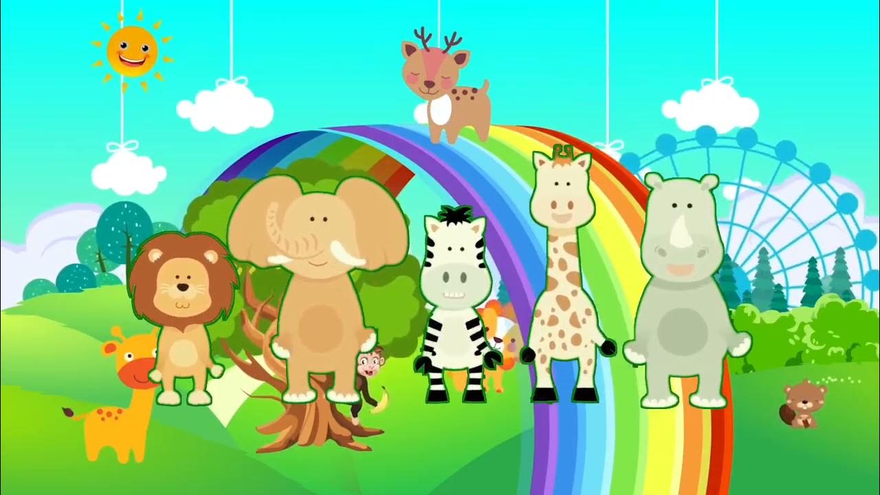 Animal Dance | Song for Kids to learn about animals sounds | by Morah