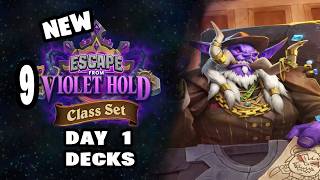 Full 9 NEW & Creative Day 1 Decks! Azeroth's Most Wanted Mini Set Hearthstone Guide