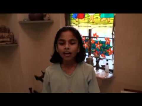 10 years old girl Chelsea Vaz From Neuvim Goa sing...