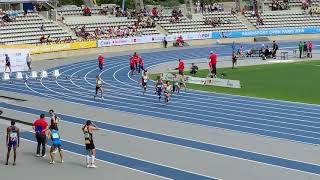 【Para Athletics】高桑早生/大西瞳 T62-64 women 100m heat3/3 : 2019 HandiSport Open Paris