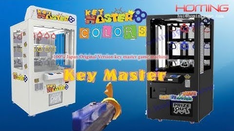 2017 USA Customer Check And Buy 1*40FT" Mini Key Master Game Machine | Part 1