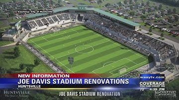 Huntsville unveils plans for Joe Davis Stadium renovations
