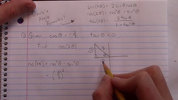 Double Angle Formula Examples