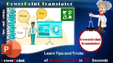 Translate Text in PowerPoint | How to use translator in PowerPoint