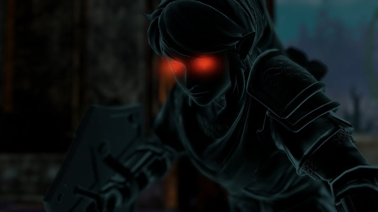 Hyrule Warriors (Wii U) 100% Walkthrough (Hard) - Stage 12: Temple of Souls (Secret Gold Skultulla)