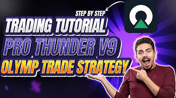 Binary Option Trading Strategy with Pro Thunder V9 indicator on Olymp Trade | Step-by-Step Tutorial.