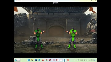 Reptile from Mortal Kombat In CVS POTS Style for Capcom Vs SNK Evolution Kore