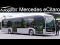 Daimler electric city bus Mercedes eCitaro PREMIERE - Autogefühl