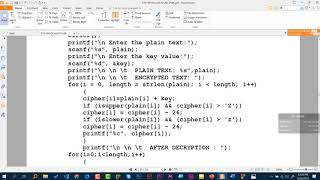 caeser cipher and hill cipher