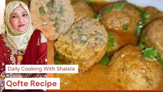 Stuff Beef Kofte Recipe || Unique Kofte Recipe || Daily Cooking With Shaista