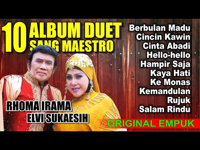 10 Album Duet Sang Maestro Rhoma Irama & Elvy Sukaesih Original class=