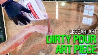 Dirty Pour Art Tutorial | Epoxy Resin