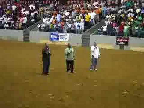 National Anthem song at Black Rodeo