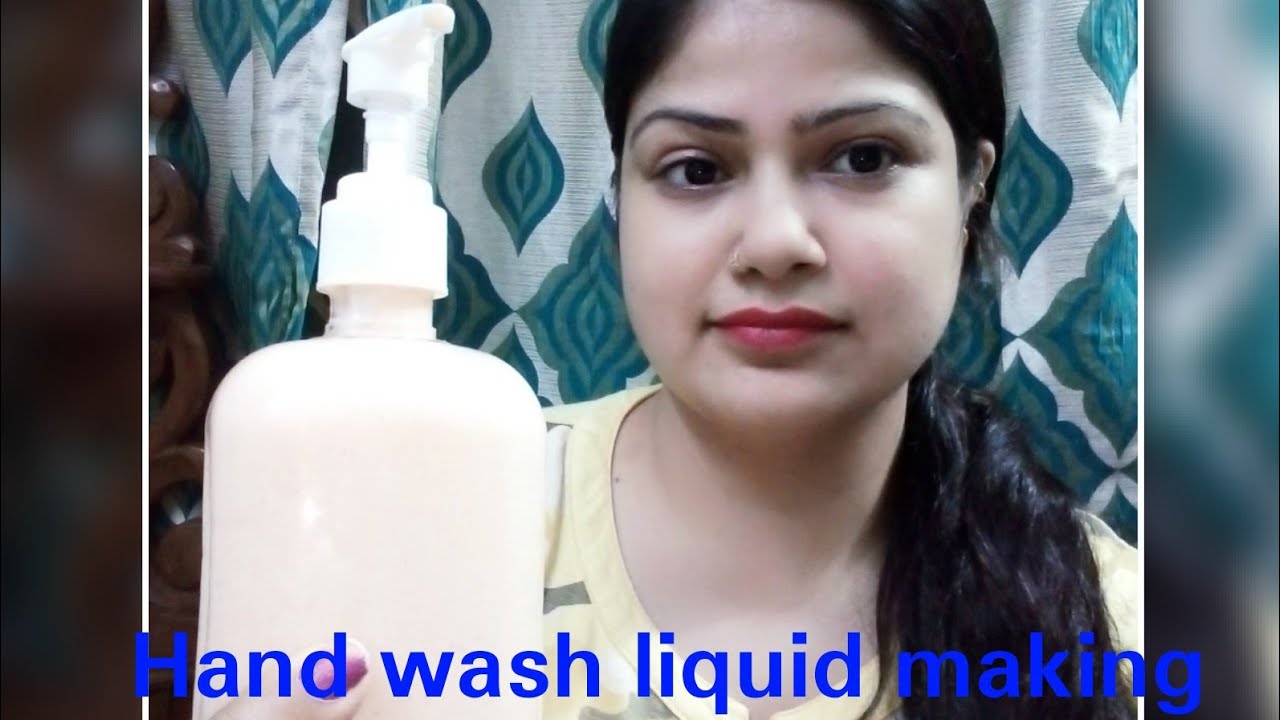 How to make hand wash liquid at home YouTube