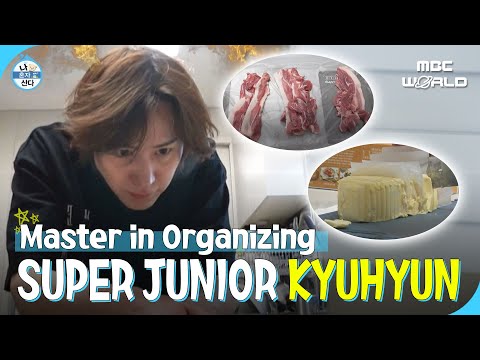 [C.C.] Organizing expert KYUHYUN's tips for dividing and storing food #SUPERJUNIOR #KYUHYUN