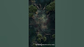 D&D | Rotroot Marsh Part 1 Grid | Animated Battle Maps