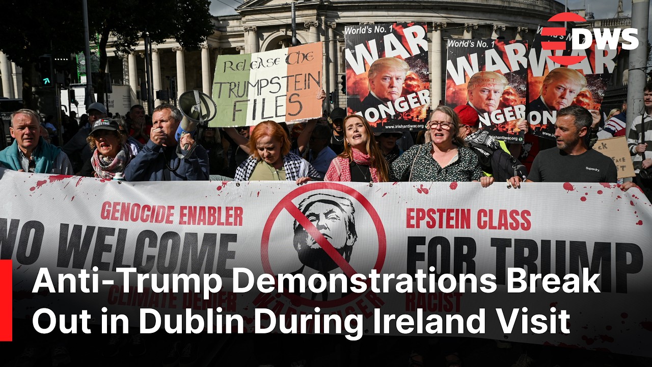 Trump Departs Doonbeg as Protests Follow Irish Open Visit and Taoiseach Navigates Diplomatic Fallout