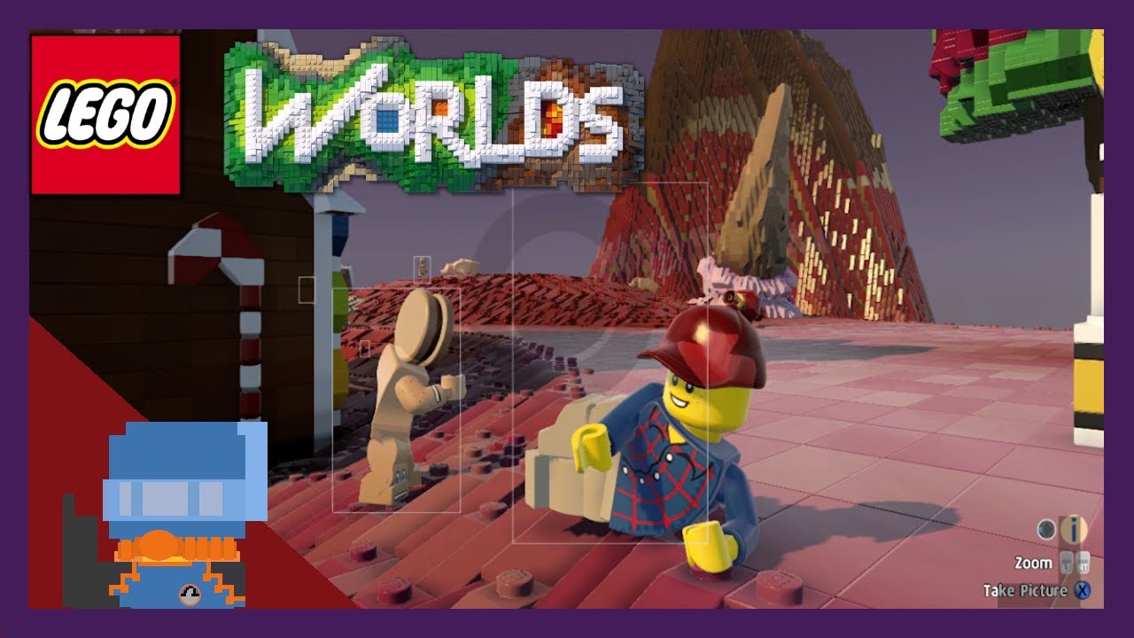 Como pintar blocos e paredes em LEGO Worlds