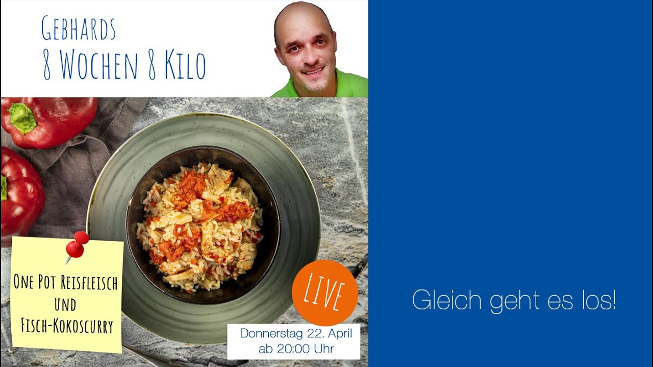 Gebhard kocht LIVE - Heute: One-Pot-Reisfleisch