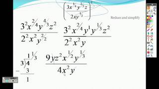 Trig P.4 Examples Part 2 Rational Exponents and Radicals
