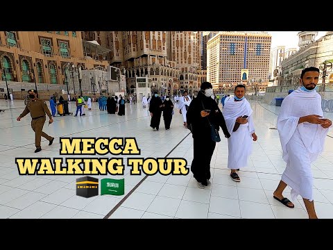 Makkah (Mecca), Saudi Arabia Walking Tour Next To The Kaaba