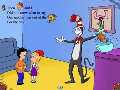 Living Books: The Cat In The Hat by Dr. Seuss Full Playthrough