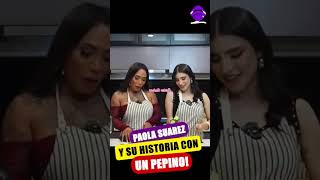 Paola Suarez y su histora con un pepino