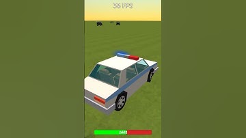 Medium Police Pursuit On Simple Sandbox 2#police #shorts #ssb2 #simplesandbox2videos #ssb3 #myvideo